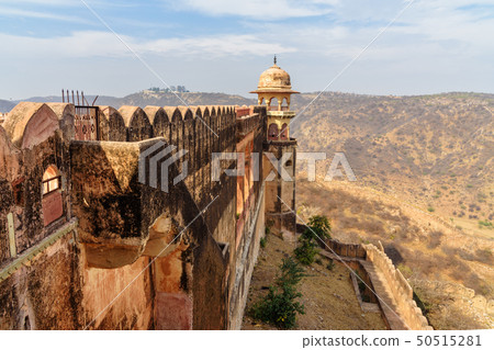 Jaigarh Fort in Amber. Jaipur. India Jaigarh Fort in Amber. Jaipur. India 50515281