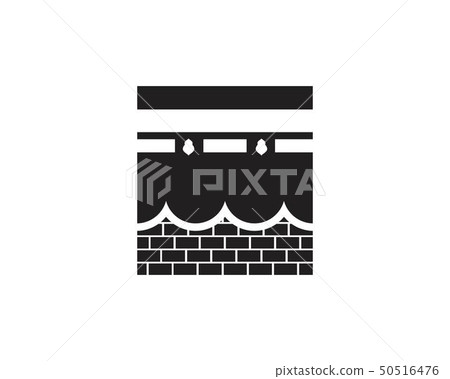 kaaba vector illustration icon 50516476