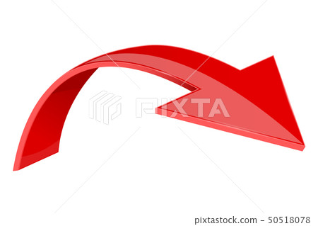 Red 3d button 50518078