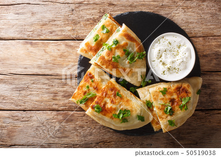 Bolani flat-bread from Afghanistan, baked or fried 50519038