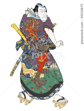 Ukiyoe Ryou Yume Tachiman Man金神蝴蝶Goro 50520675
