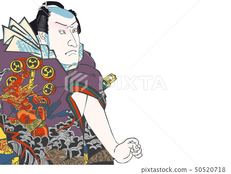 Ukiyoe Ryou Yume Tachiman Man Gold God Butterfly Goro 50520718