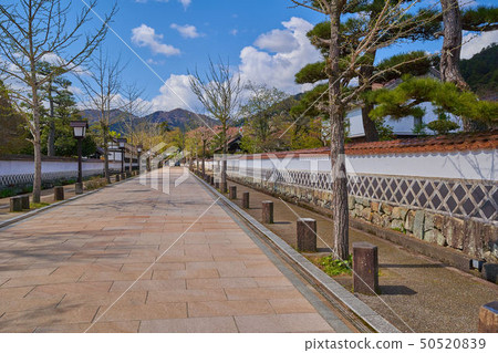 看看島根的Tsuwano Tonomachi街的南部（San的小京都） 50520839