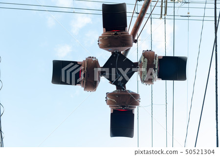 UFO type traffic signal in Sendai city 50521304