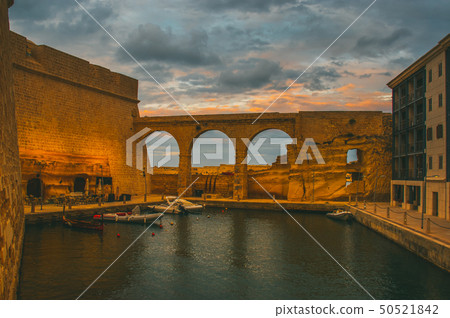 Fort St. Angelo in the evening 50521842