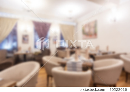 Background with blurred abstract restaurant or 50522016