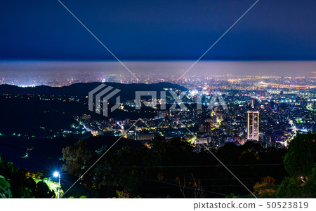 Night view from Mt. Yangming Taiwan 50523819