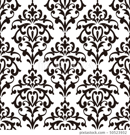 錦緞無縫圖案材料 50523932