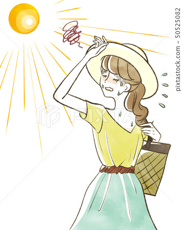 Female-heatstroke Female-heatstroke 50525082