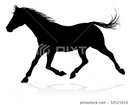 Horse Animal Silhouette Horse Animal Silhouette 50525628
