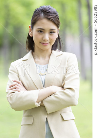 Business woman outdoors Business woman outdoors 50525985