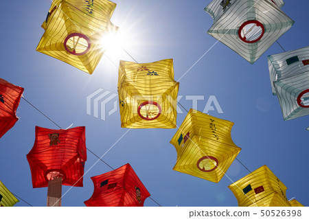 Lanterns, Buddhism, Buddha birthday 50526398