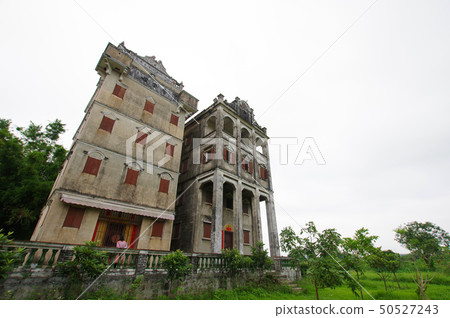 Self-powered village in Kaiping, a world heritage site Self-powered village in Kaiping, a world heritage site 50527243