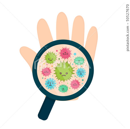 Cute angry evil bad fly germ virus Cute angry evil bad fly germ virus 50527670
