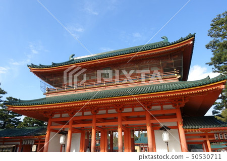 京都，平安神宮的Otenmon 50530711