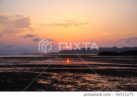 Sunset over Ishigaki-jima Nagura-bay Sunset over Ishigaki-jima Nagura-bay 50531275
