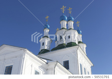 Dome of the church of Holy Trinity on the Green in 50531701
