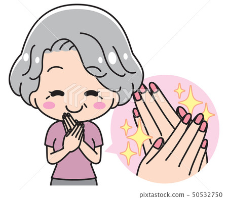Nail Care Senior Woman 50532750