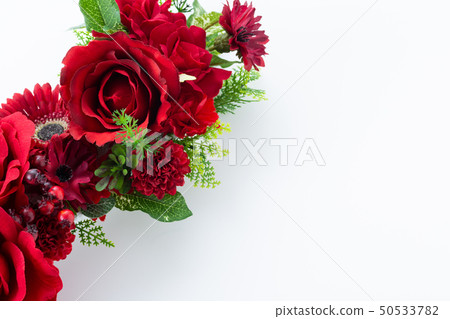 玫瑰 人造花 照片素材 圖片 圖庫