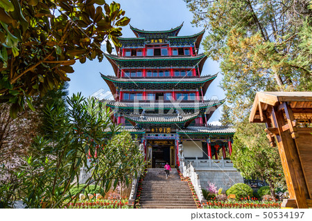 Old Town of Lijiang China 中國雲南麗江古城 世界文化遺產 古蹟 萬古樓 Old Town of Lijiang China 中國雲南麗江古城 世界文化遺產 古蹟 萬古樓 50534197