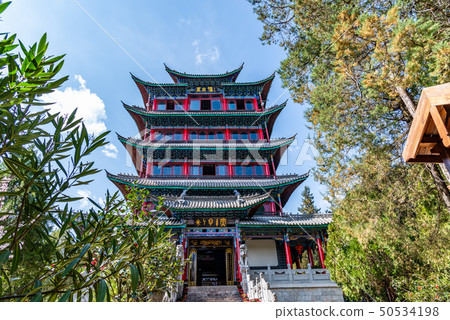 Old Town of Lijiang China 中國雲南麗江古城 世界文化遺產 古蹟 萬古樓 Old Town of Lijiang China 中國雲南麗江古城 世界文化遺產 古蹟 萬古樓 50534198