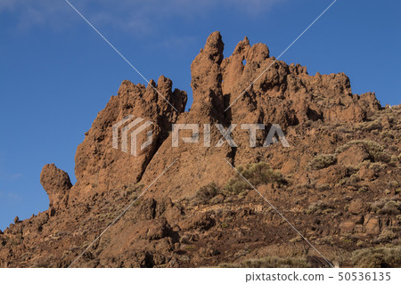 Lava rocks in Teide National Park, Tenerife Lava rocks in Teide National Park, Tenerife 50536135