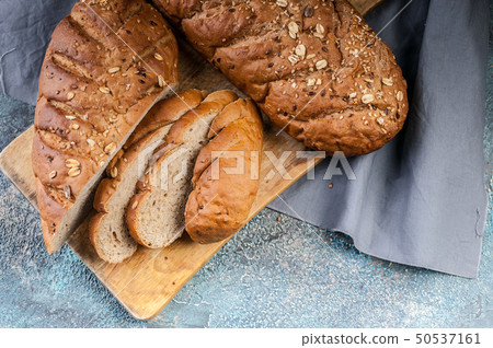 Cereal Bread Roll with various Seeds Cereal Bread Roll with various Seeds 50537161
