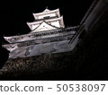 高知城堡在晚上 50538097