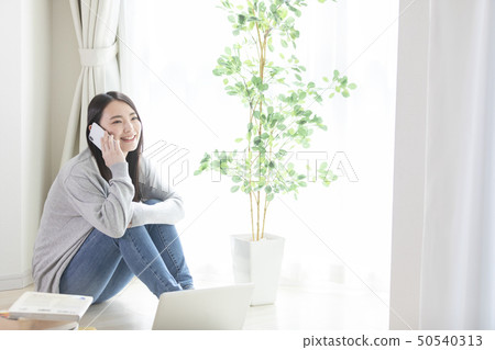 女人新生活智能手機 50540313