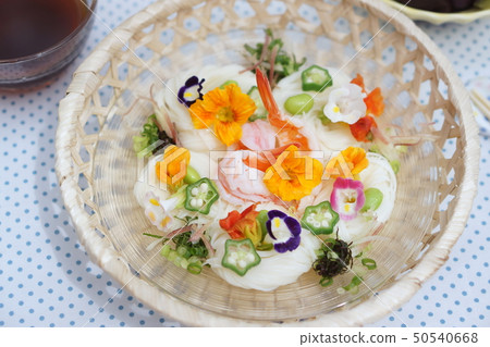 Summer Somen-Edible Flower Summer Somen-Edible Flower 50540668