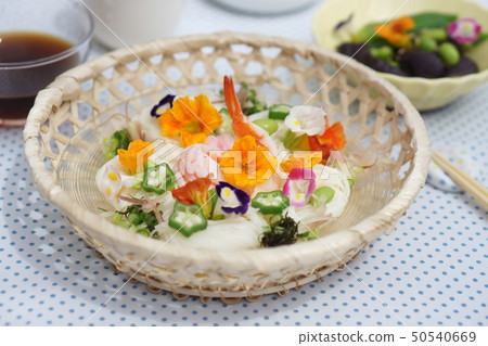 Summer Somen-Edible Flower Summer Somen-Edible Flower 50540669