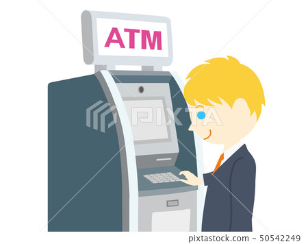 atm 自動櫃員機 矢量 50542249