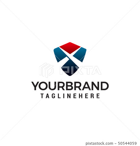 letter x shield logo design concept template letter x shield logo design concept template 50544059