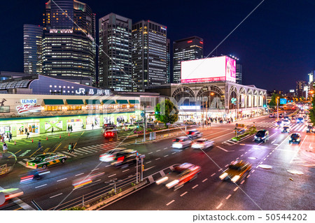 《東京都》品川站和城市景觀 《東京都》品川站和城市景觀 50544202