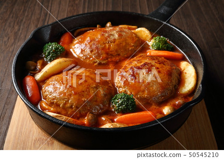 Braised hamburger steak 50545210