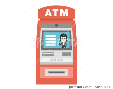 atm 自動櫃員機 矢量 50549764