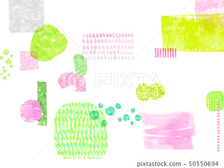 Background material Collage Watercolor texture 50550694