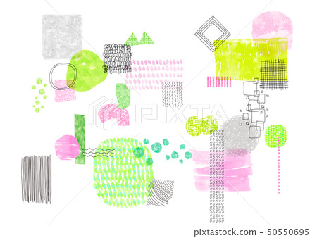 Background material Collage Watercolor texture 50550695