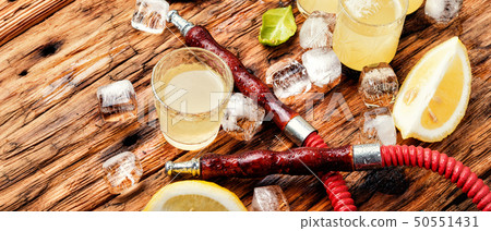 East smoking hookah and alcohol 50551431