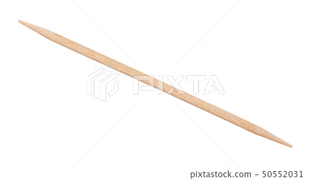 double sided beechwood toothpick isolated on white double sided beechwood toothpick isolated on white 50552031