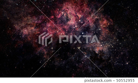 Nebula and galaxies in dark space Nebula and galaxies in dark space 50552955