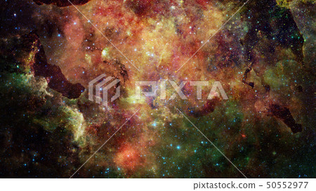 Galaxy and nebula.  50552977
