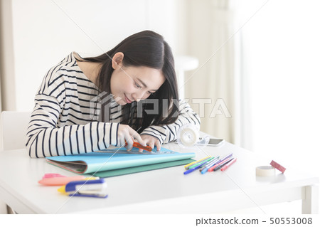 Woman work craftwork Woman work craftwork 50553008