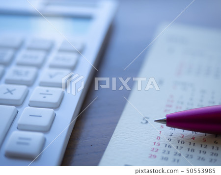 商業形象·日曆·計算器·女性 商業形象·日曆·計算器·女性 50553985