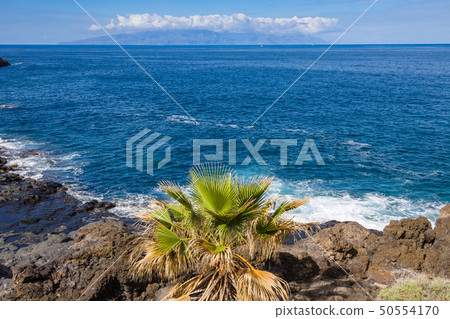 View of La Gomera island from Puerto de Santiago View of La Gomera island from Puerto de Santiago 50554170
