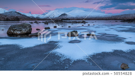 Winter Sunrise at Lochan na h-achlaise Winter Sunrise at Lochan na h-achlaise 50554828