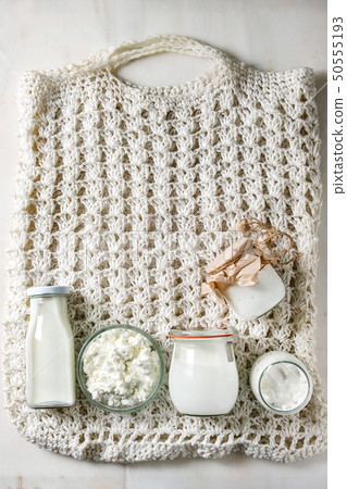 Set of dairy produce Set of dairy produce 50555193