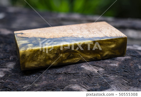 Casting epoxy resin Stabilizing burl Afzelia wood  50555308
