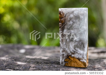 Casting epoxy resin Stabilizing burl Afzelia wood  50555332