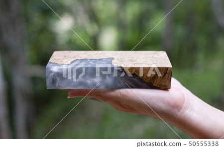 Casting epoxy resin Stabilizing burl Afzelia wood Casting epoxy resin Stabilizing burl Afzelia wood 50555338